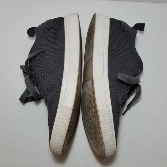 Steve Madden Faste sneakers size 7.5 grey lace up - Picture 3 of 9
